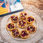 Whole Wheat Tini Mini Mishri Chasni Ghewar (9 Pcs)