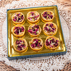 Whole Wheat Tini Mini Mishri Chasni Ghewar (9 Pcs)