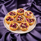 Whole Wheat Tini Mini Mishri Chasni Ghewar (9 Pcs)