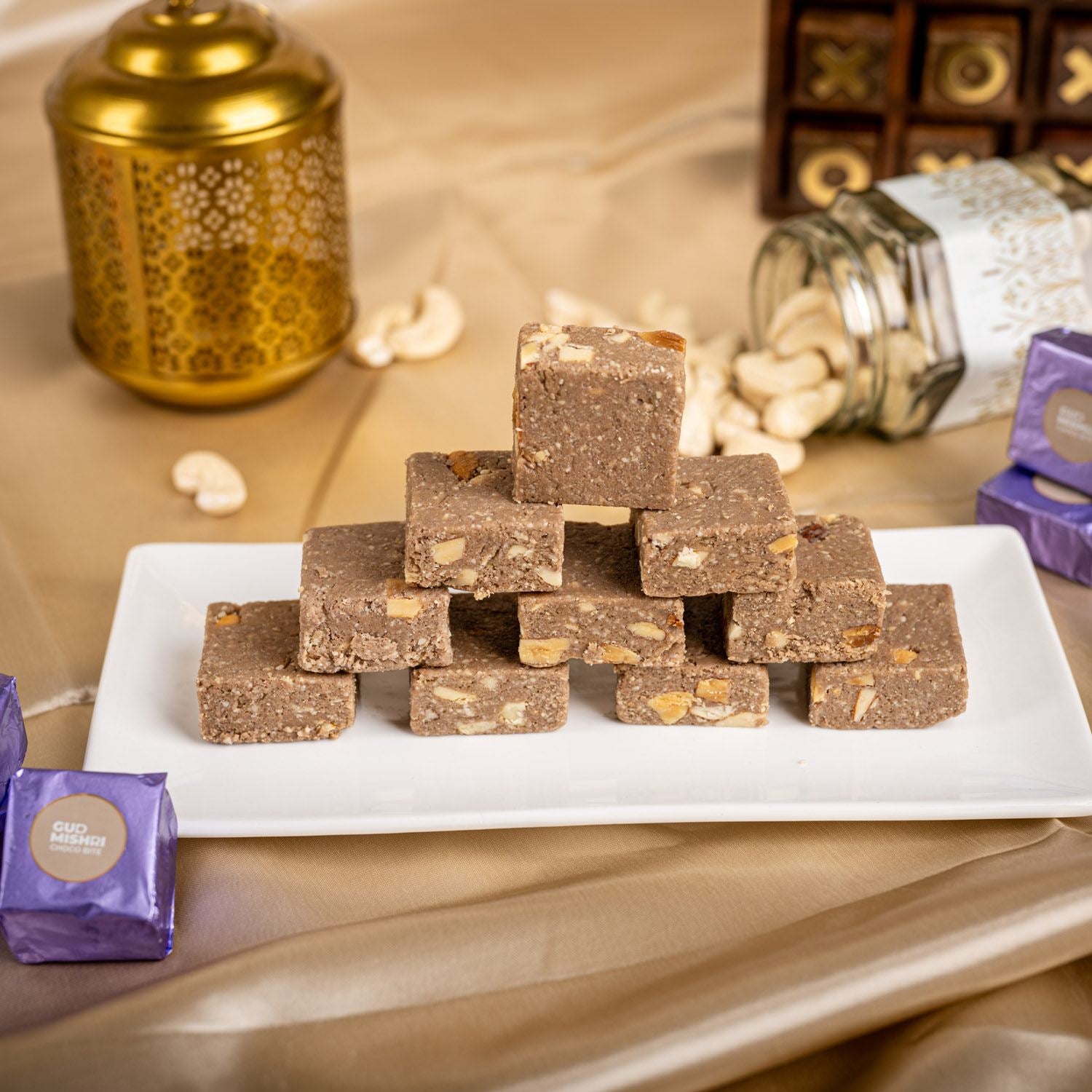 Kaju Chocolate Bite - Gud Mishri