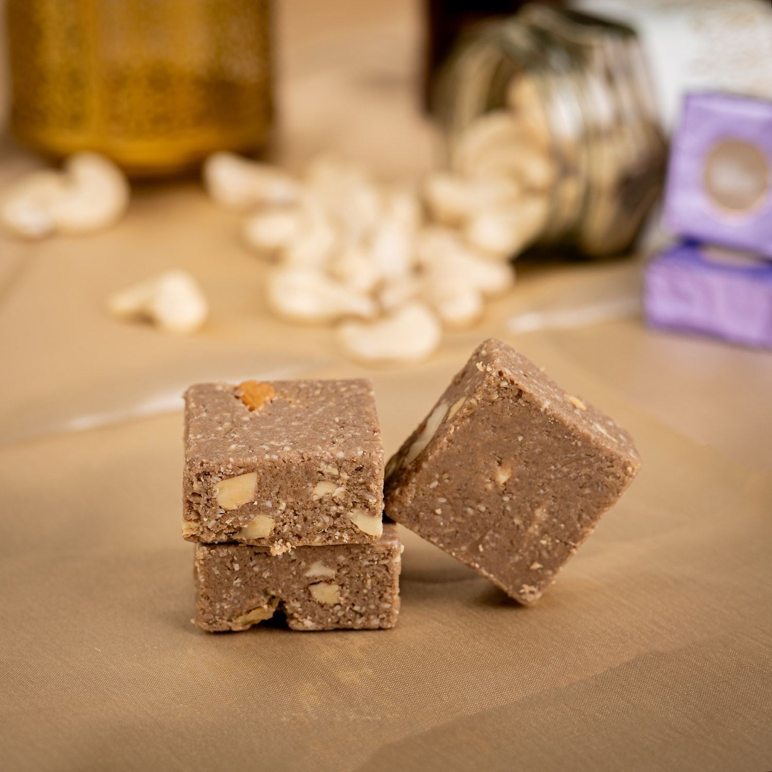 Kaju Chocolate Bite - Gud Mishri