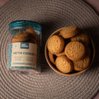 Methi Cookies (120gm) - Gud Mishri