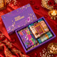 Cookies, Namkeen, Chana Badam Barfi, and Chocolate Gift Hamper (DGH-46)