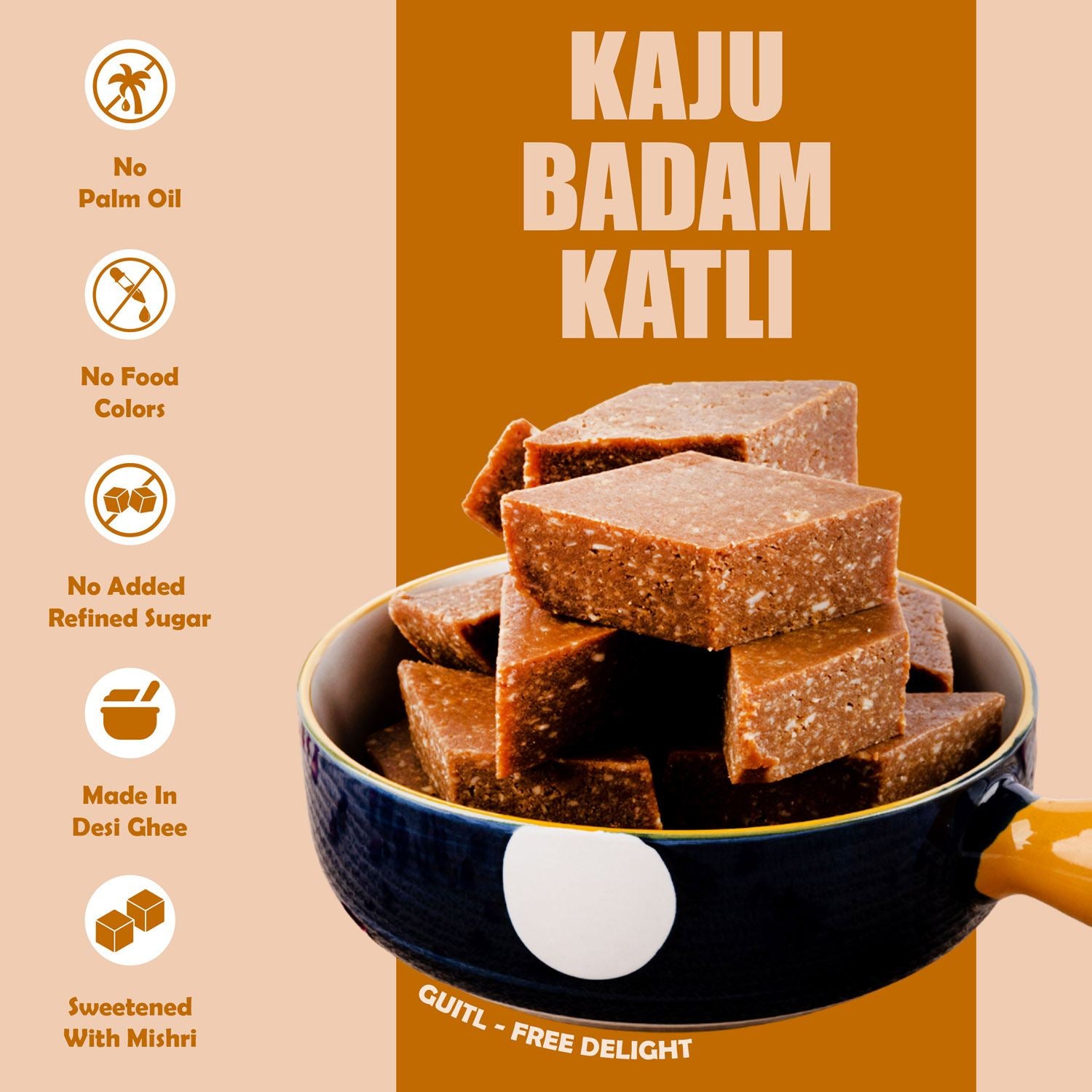 Gud Badam Katli - Gud Mishri