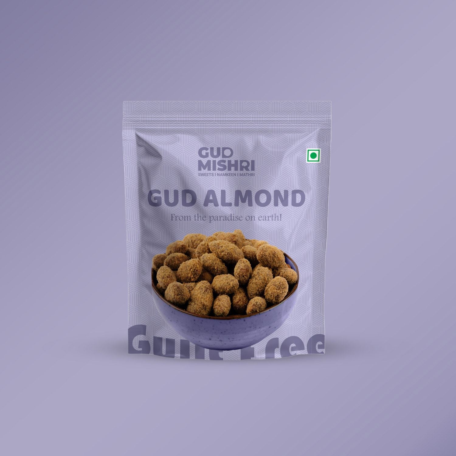 Gud Almond (70gm) - Gud Mishri