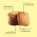 Ajwain Cookies (200gm) - Gud Mishri