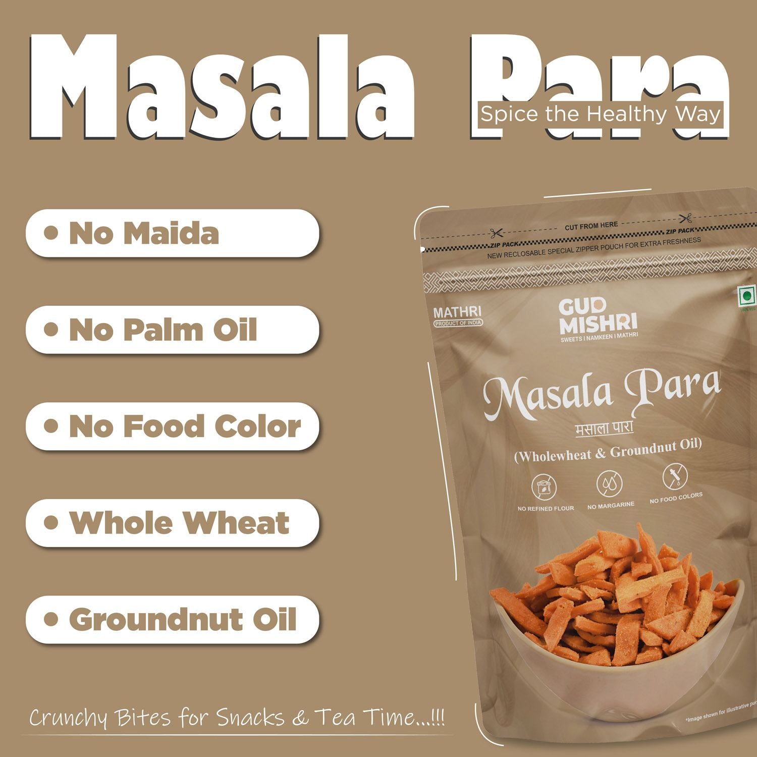 Masala Para (400gm) - Gud Mishri
