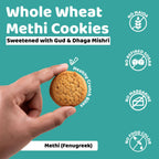 Methi Cookies (120gm) - Gud Mishri