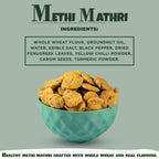 Methi Mathri (400gm) - Gud Mishri
