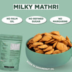 Milky Aata Mathri (400gm) - Gud Mishri