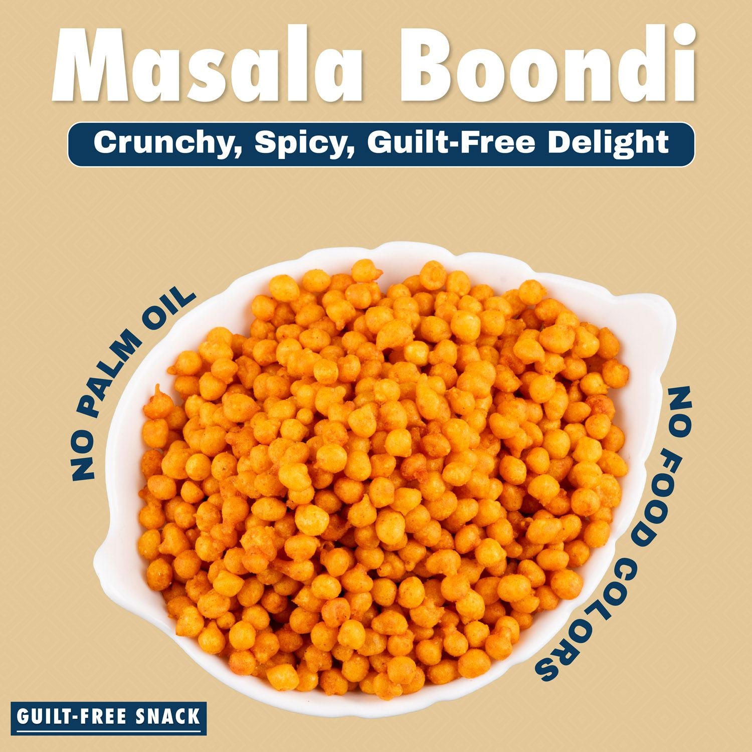 Masala Boondi (350gm) - Gud Mishri