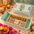 Mix Roasted Cashew, Almond and Khajoor Delight Gift Hamper (DGH-38)