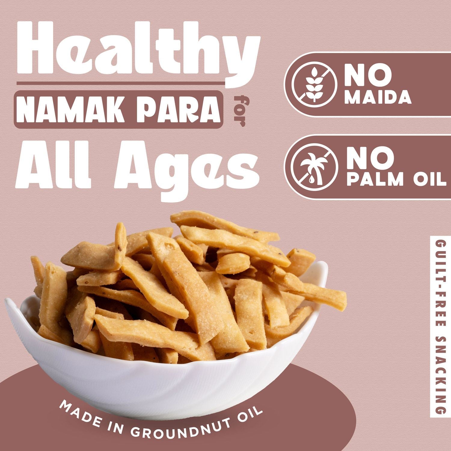 Namak Para (400gm) - Gud Mishri