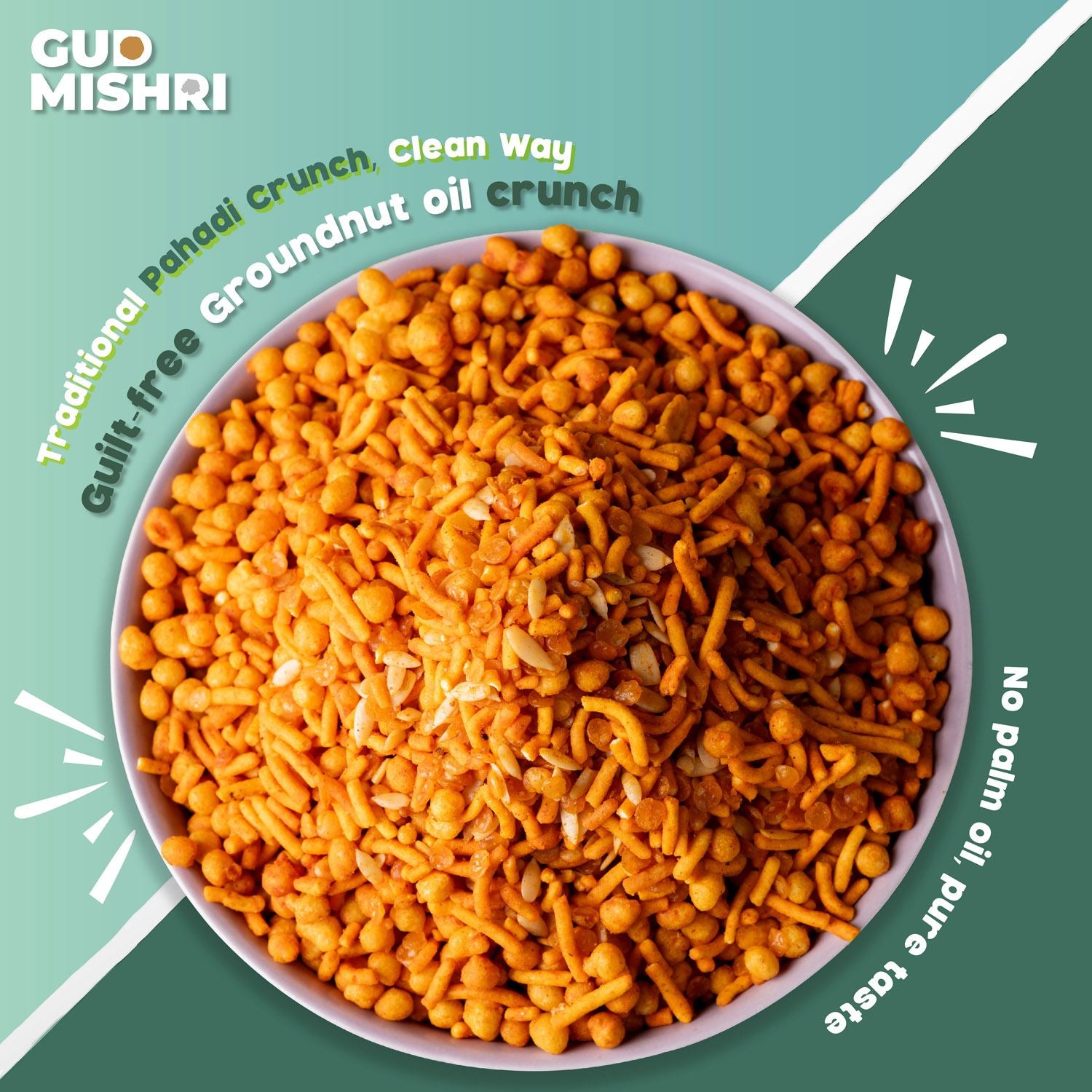 Pahadi Mixture (400gm) - Gud Mishri