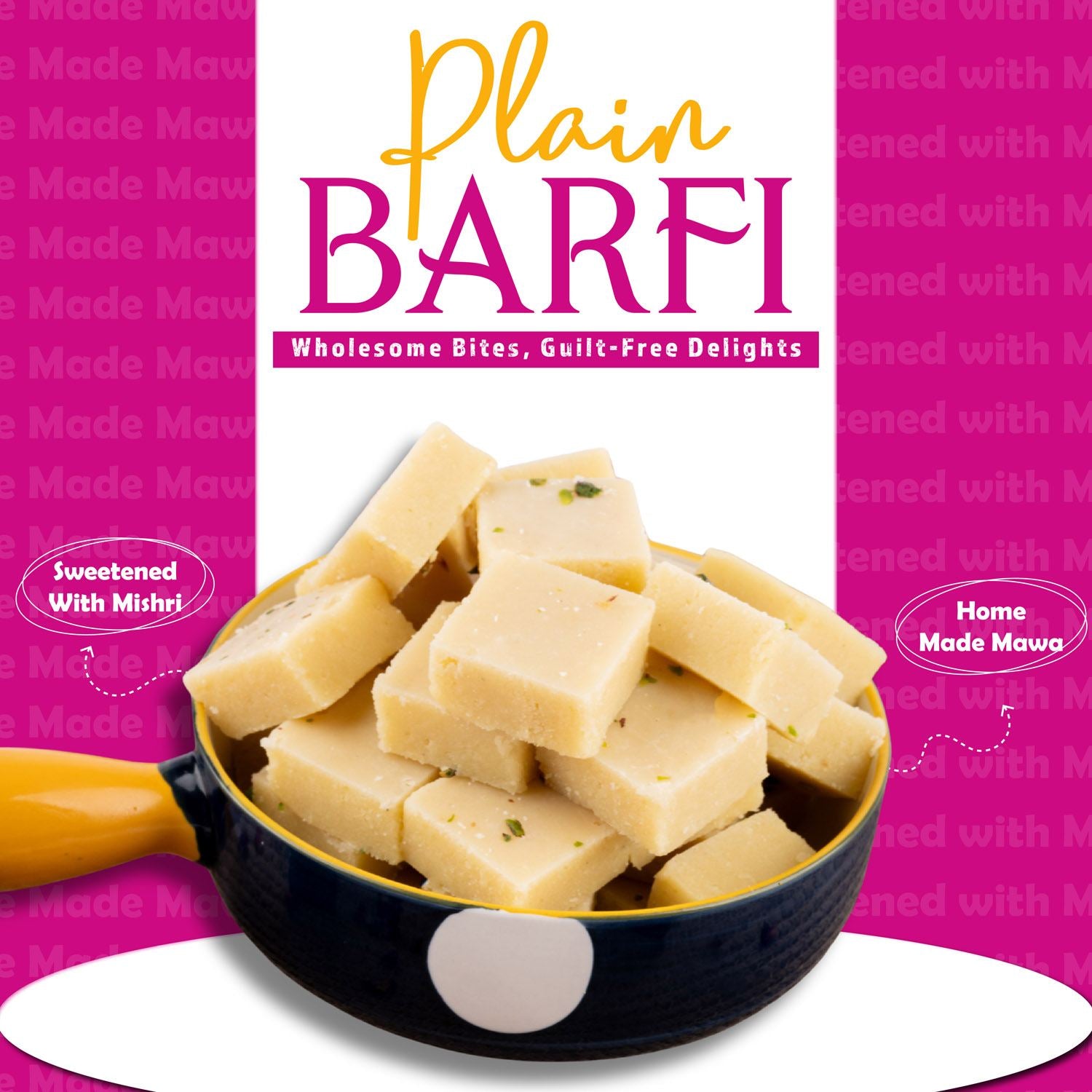 Plain Barfi - Gud Mishri
