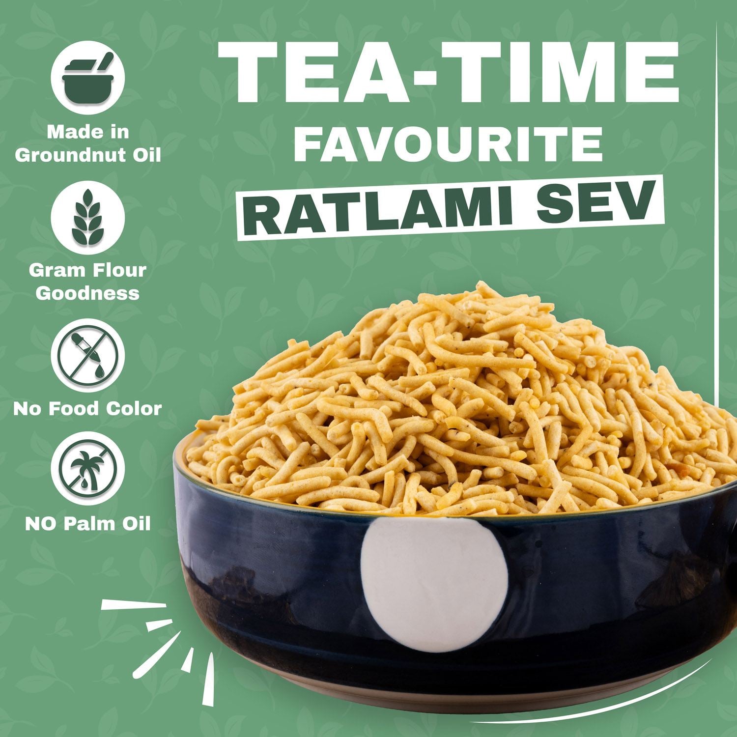 Ratlami Sev (400gm) - Gud Mishri