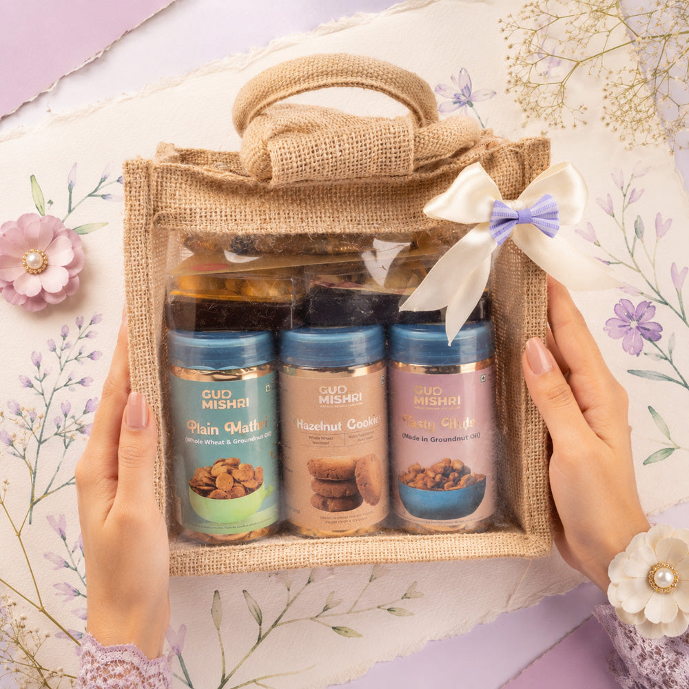 Rakhi Gift Hamper (Jute Bag-05)