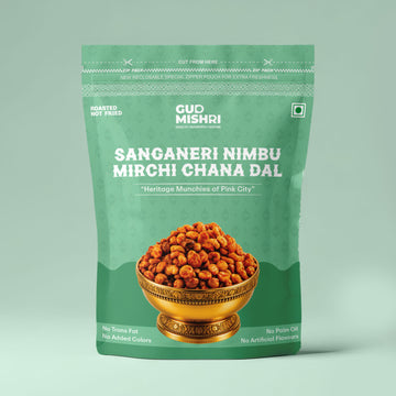 Sanganeri Nimbu Mirchi Chana Dal