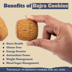 Bajra Cookies (280gm) - Gud Mishri