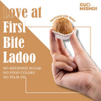 Besan Laddu Mishri - Gud Mishri