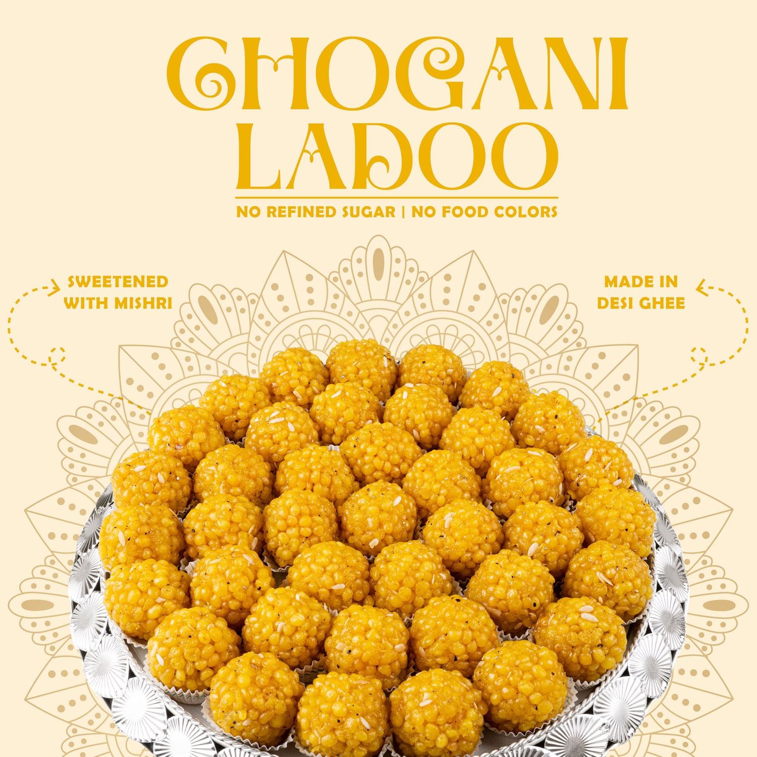Chougani Laddu Mishri - Gud Mishri