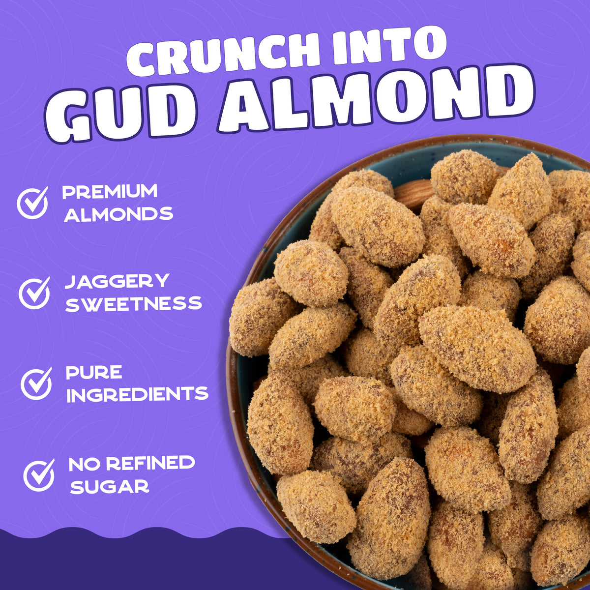 Gud Almond (70gm)
