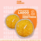 Kesar Kanpuri Laddu - Gud Mishri