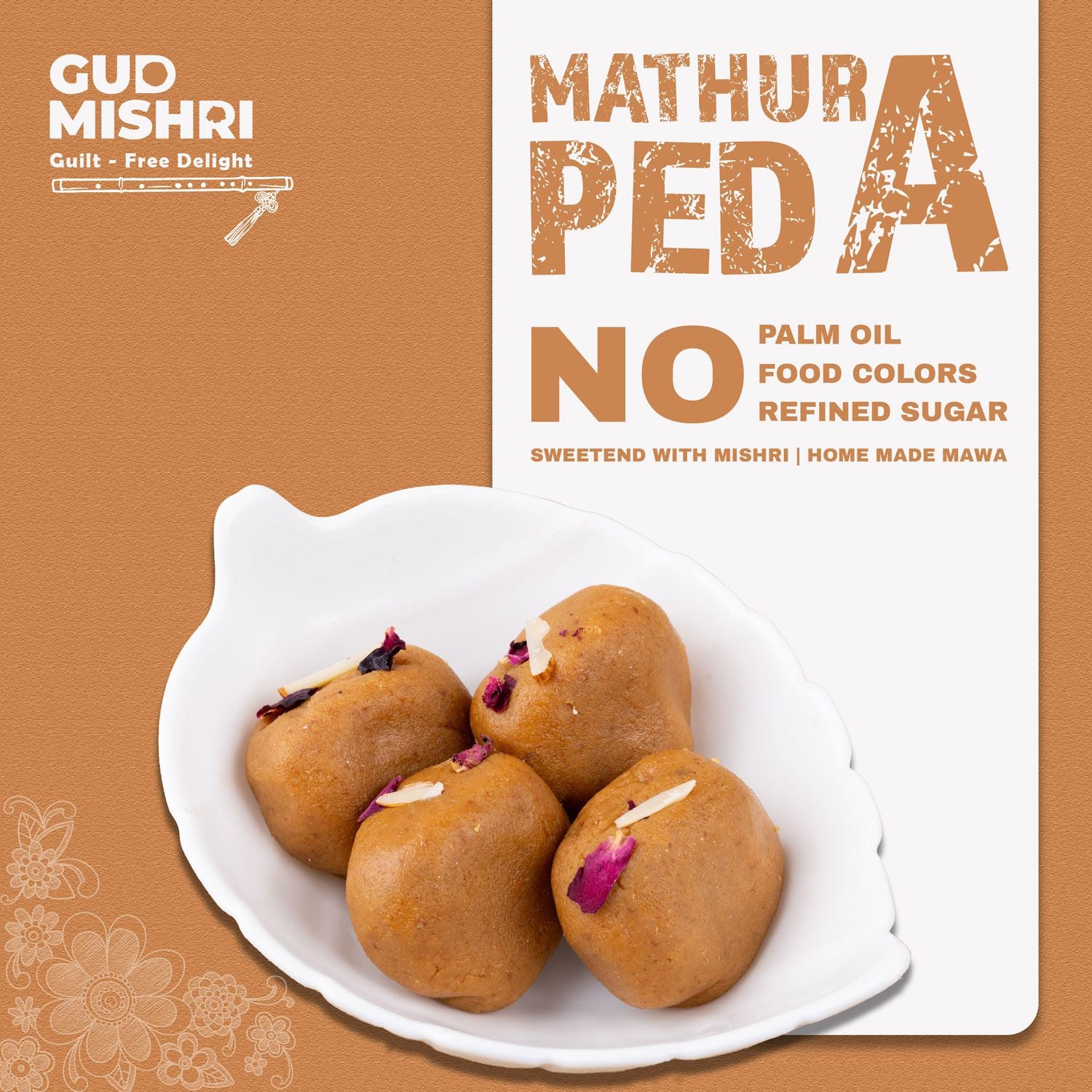 Mathura Peda - Gud Mishri
