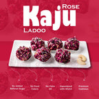 Kaju Rose Laddu - Gud Mishri